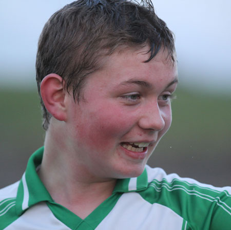 Action from the Aodh Ruadh v Saint Eunan's game.