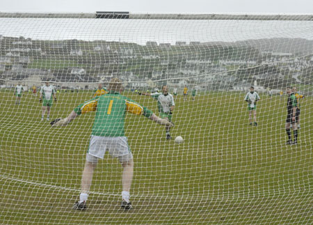 Action from the division three senior reserve football league match against Downings.