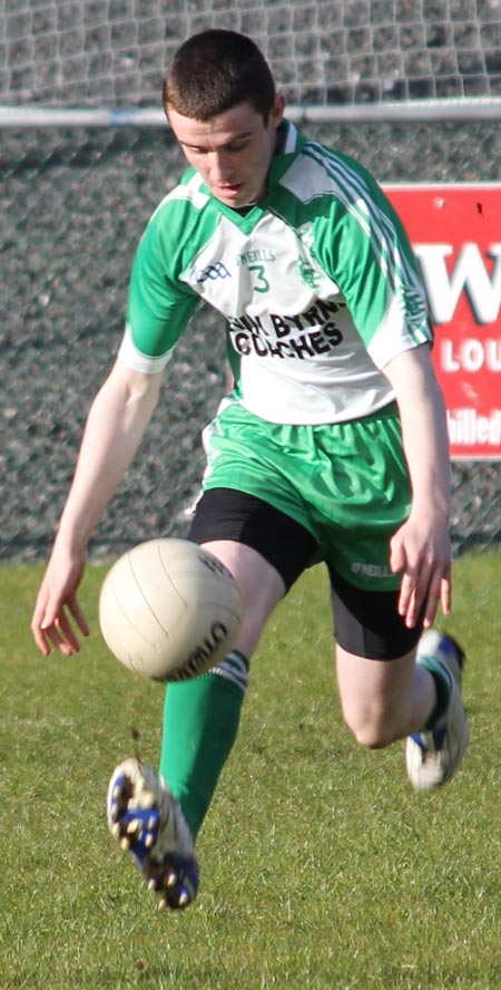 Action from the under 16 league game against Killybegs.
