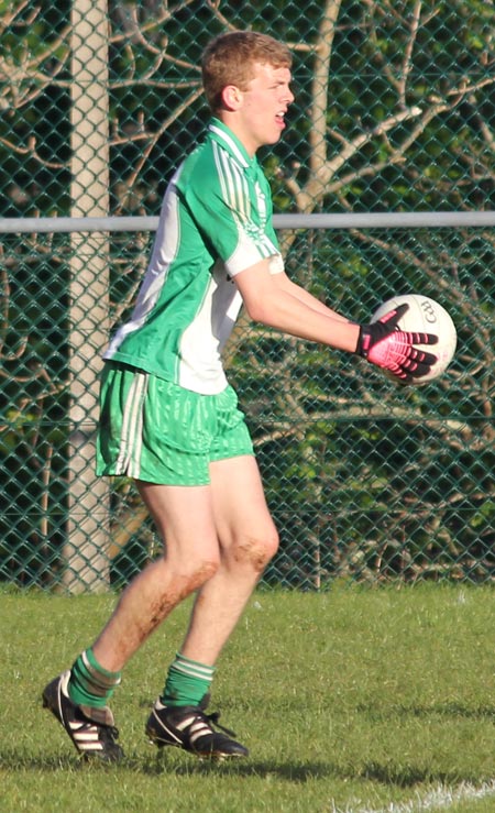Action from the under 16 league game against Killybegs.