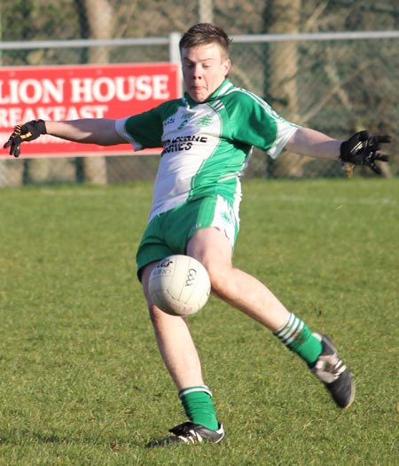 Action from the under 16 league game against Killybegs.