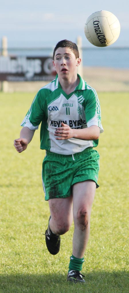 Action from the under 16 league game against Killybegs.