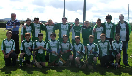 Action from the county under 14 Féile na nGael blitz in Carndonagh.