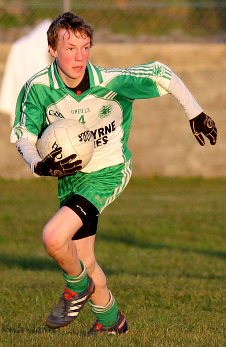 Action from the under 16 championship game against Four Masters.