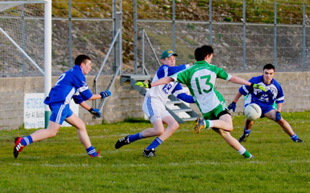 Action from the under 16 championship game against Four Masters.
