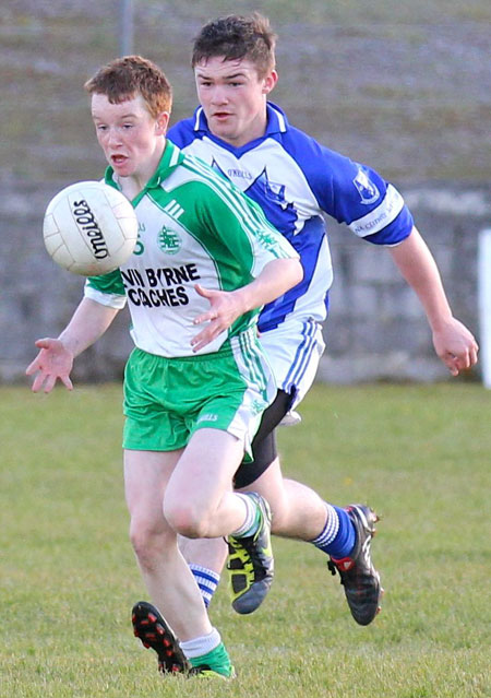 Action from the under 16 championship game against Four Masters.