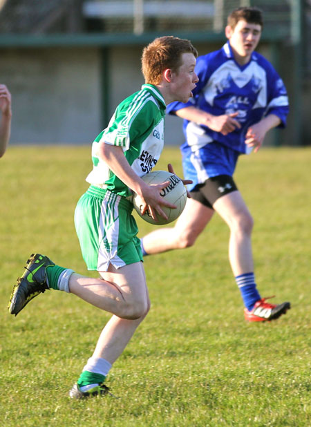 Action from the under 16 championship game against Four Masters.