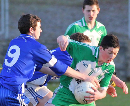 Action from the under 16 championship game against Four Masters.