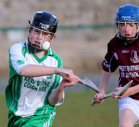 Action from the under 14 Aodh Ruadh v Letterkenny Gaels game.