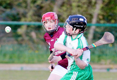 Action from the under 14 Aodh Ruadh v Letterkenny Gaels game.