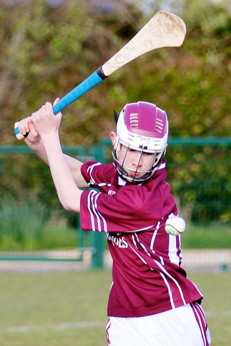 Action from the under 14 Aodh Ruadh v Letterkenny Gaels game.