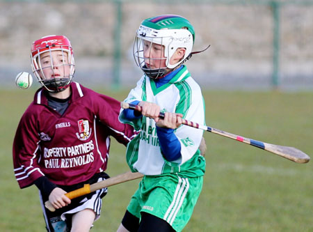 Action from the under 14 Aodh Ruadh v Letterkenny Gaels game.