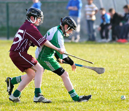 Action from the under 14 Aodh Ruadh v Letterkenny Gaels game.