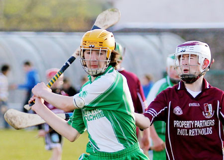 Action from the under 14 Aodh Ruadh v Letterkenny Gaels game.