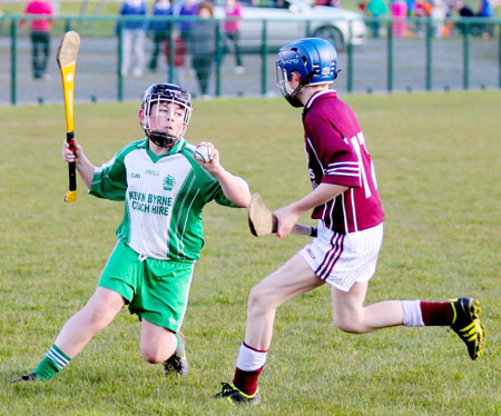 Action from the under 14 Aodh Ruadh v Letterkenny Gaels game.