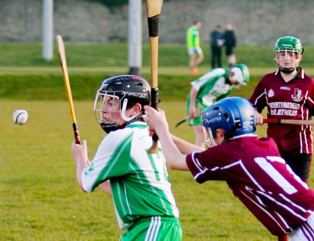 Action from the under 14 Aodh Ruadh v Letterkenny Gaels game.
