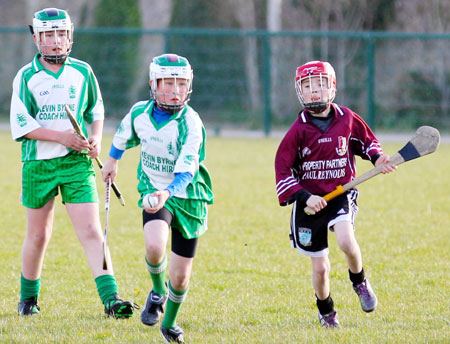 Action from the under 14 Aodh Ruadh v Letterkenny Gaels game.