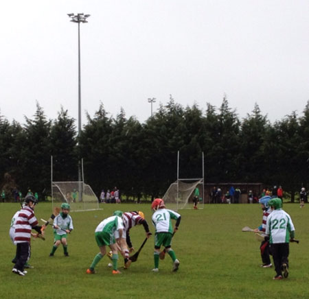 Action from the underage hurling blitz at Owenbeg.