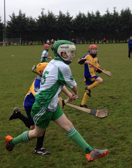 Action from the underage hurling blitz at Owenbeg.