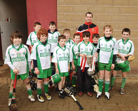 Action from the underage hurling blitz at Owenbeg.