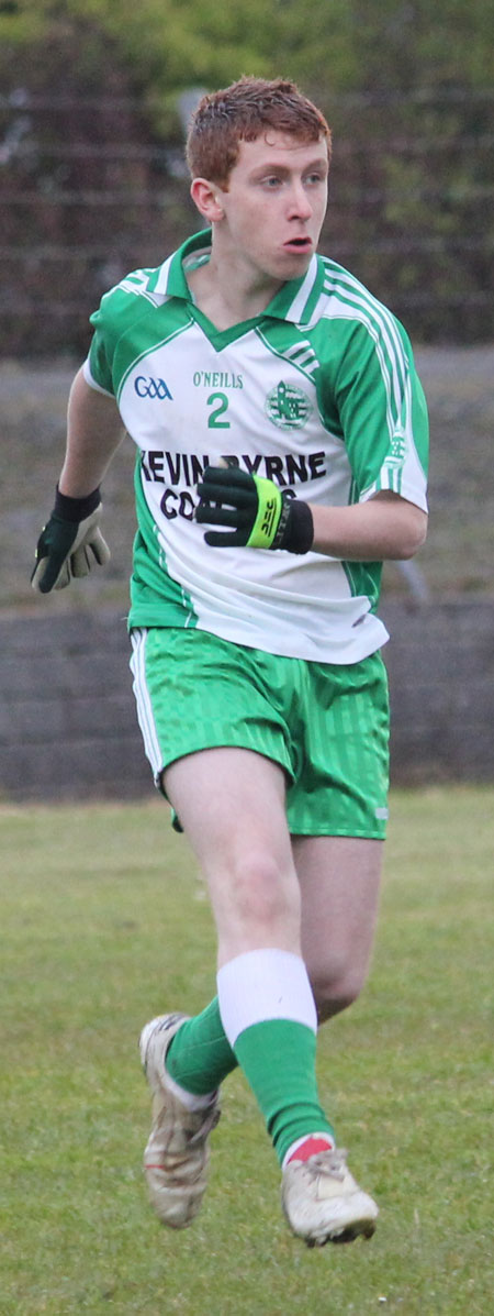 Action from the under 16 league game against Naomh Conaill.