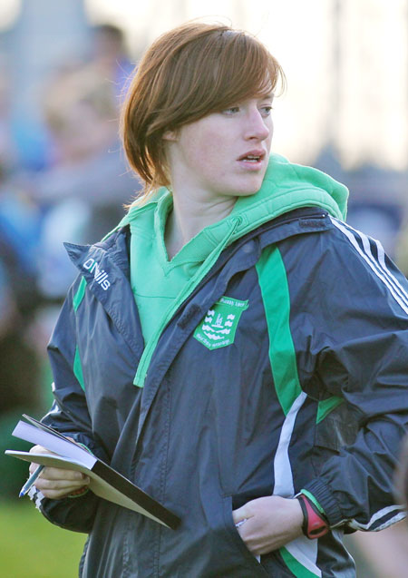 Action from the 2012 ladies under 14 match between Aodh Ruadh and Bundoran.