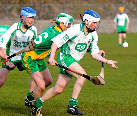 Action from the county under 18 game against Buncrana.