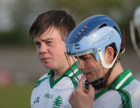 Action from the county under 18 game against Buncrana.