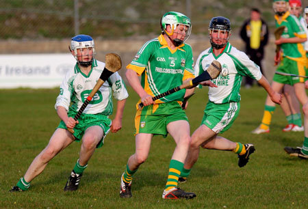 Action from the county under 18 game against Buncrana.