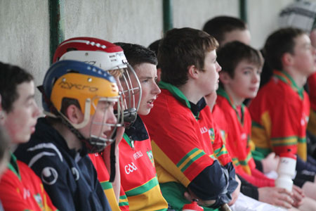 Action from the Alan Ryan - Seamus Grimes tournament.