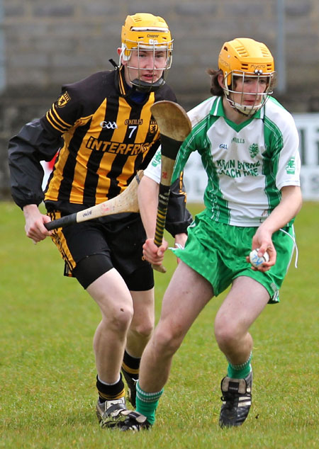 Action from the Alan Ryan - Seamus Grimes tournament.