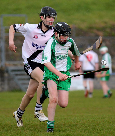 Action from the Alan Ryan - Seamus Grimes tournament.