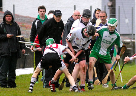 Action from the Alan Ryan - Seamus Grimes tournament.