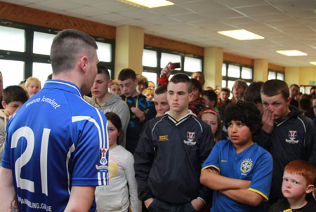 Action from the Alan Ryan - Seamus Grimes tournament.