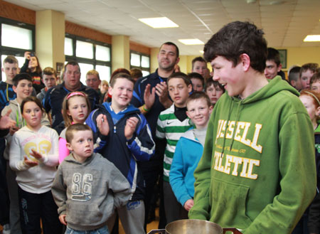 Action from the Alan Ryan - Seamus Grimes tournament.