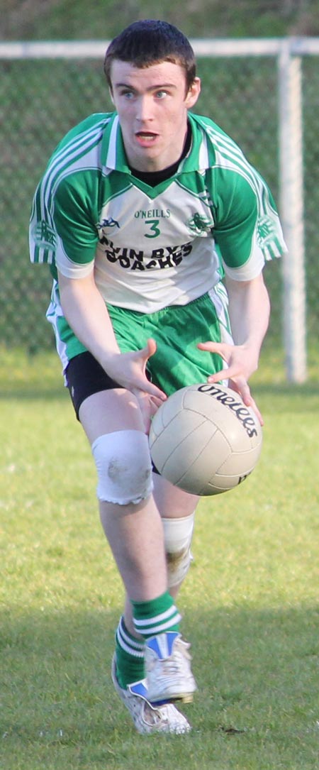 Action from the under 16 county league semi-final between Aodh Ruadh and Burt.