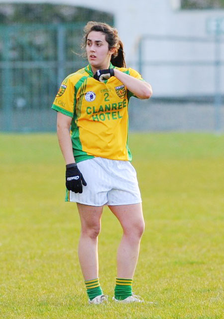 Action from the 2012 ladies inter-county match between Donegal and Fermanagh.