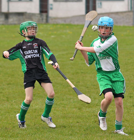 Action from the under 12 blitz in Ballyshannon.