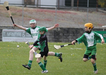 Action from the under 12 blitz in Ballyshannon.