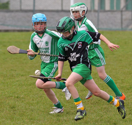 Action from the under 12 blitz in Ballyshannon.