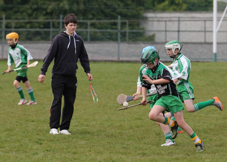 Action from the under 12 blitz in Ballyshannon.