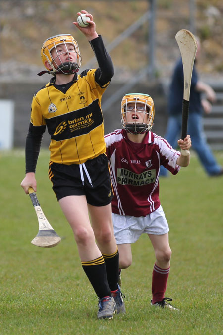 Action from the under 12 blitz in Ballyshannon.