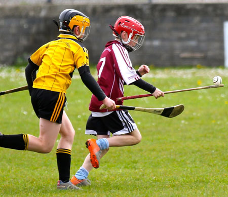 Action from the under 12 blitz in Ballyshannon.