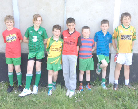 Action from the under 12 blitz in Ballyshannon.