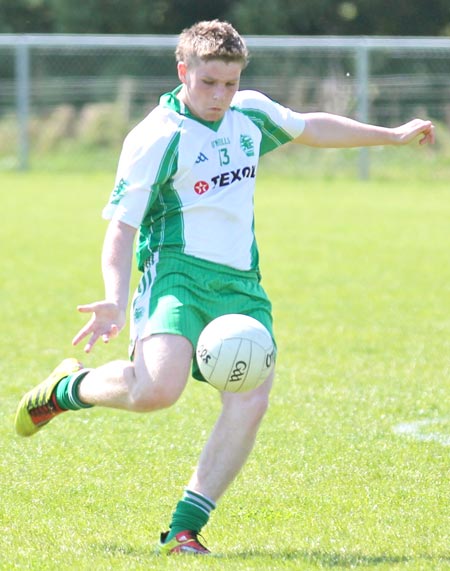 Action from the division three senior reserve football league match against Red Hugh's.