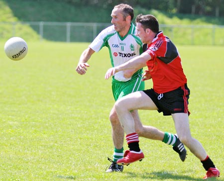 Action from the division three senior reserve football league match against Red Hugh's.