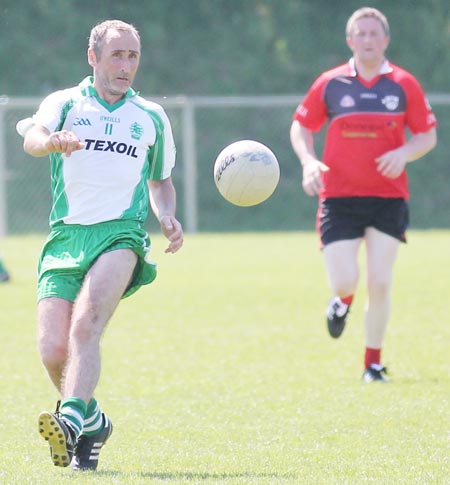 Action from the division three senior reserve football league match against Red Hugh's.