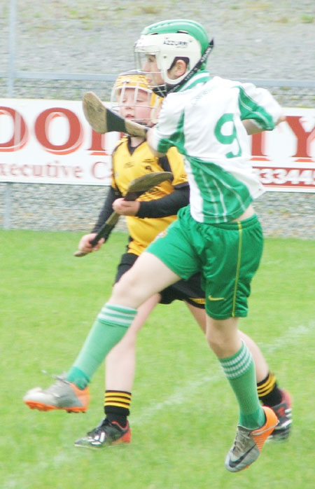 Action from the under 10 blitz in Letterkenny.