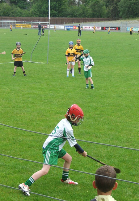Action from the under 10 blitz in Letterkenny.