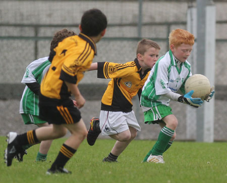 The Aodh Ruadh under 8 team which competed at the Ballyshannon blitz.